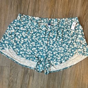 NWT Old Navy floral sleep shorts